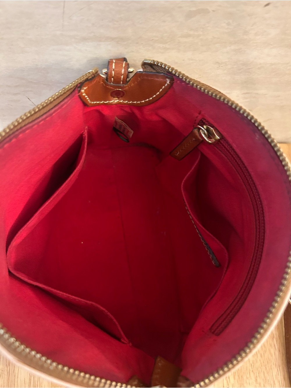 Dooney & Bourke Suki Pebble Leather Crossbody Bag - Picture 12 of 16